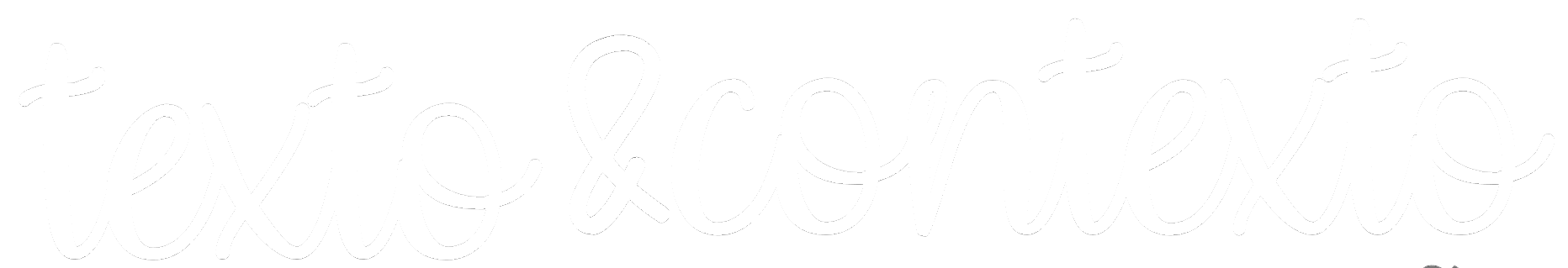 textoecontexto logo branco